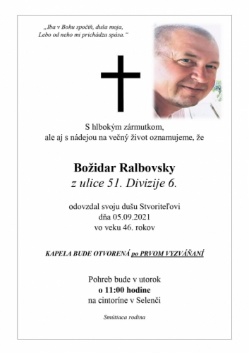 Božidar Ralbovsky